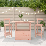 Garden table 100x50x75 cm solid douglas wood