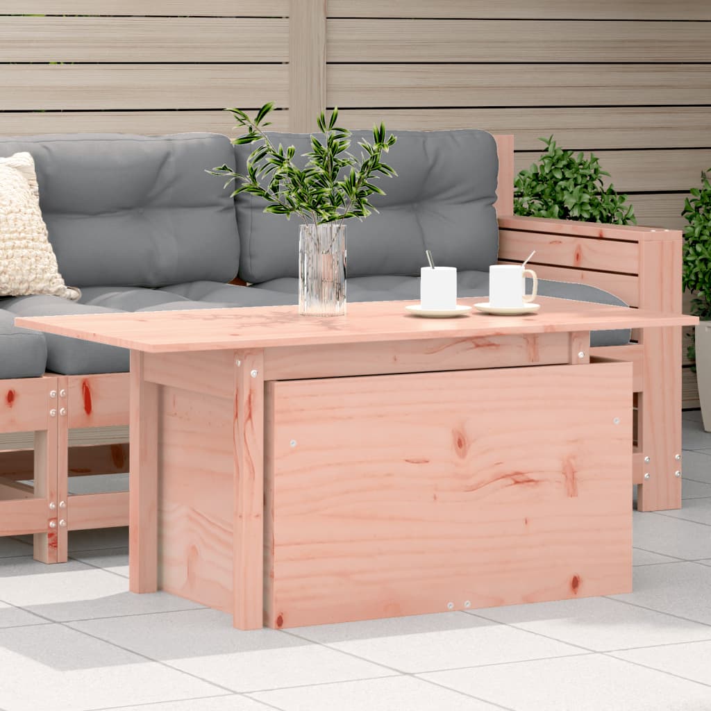 Garden table 100x50x75 cm solid douglas wood