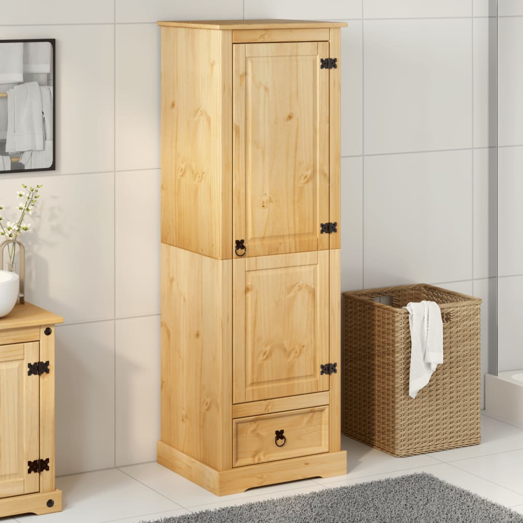 Garde-robe Corona 55x50x170 cm bois de pin massif