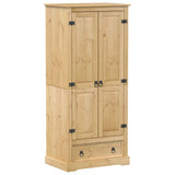 Garde-robe Corona 76x50x170 cm bois de pin massif