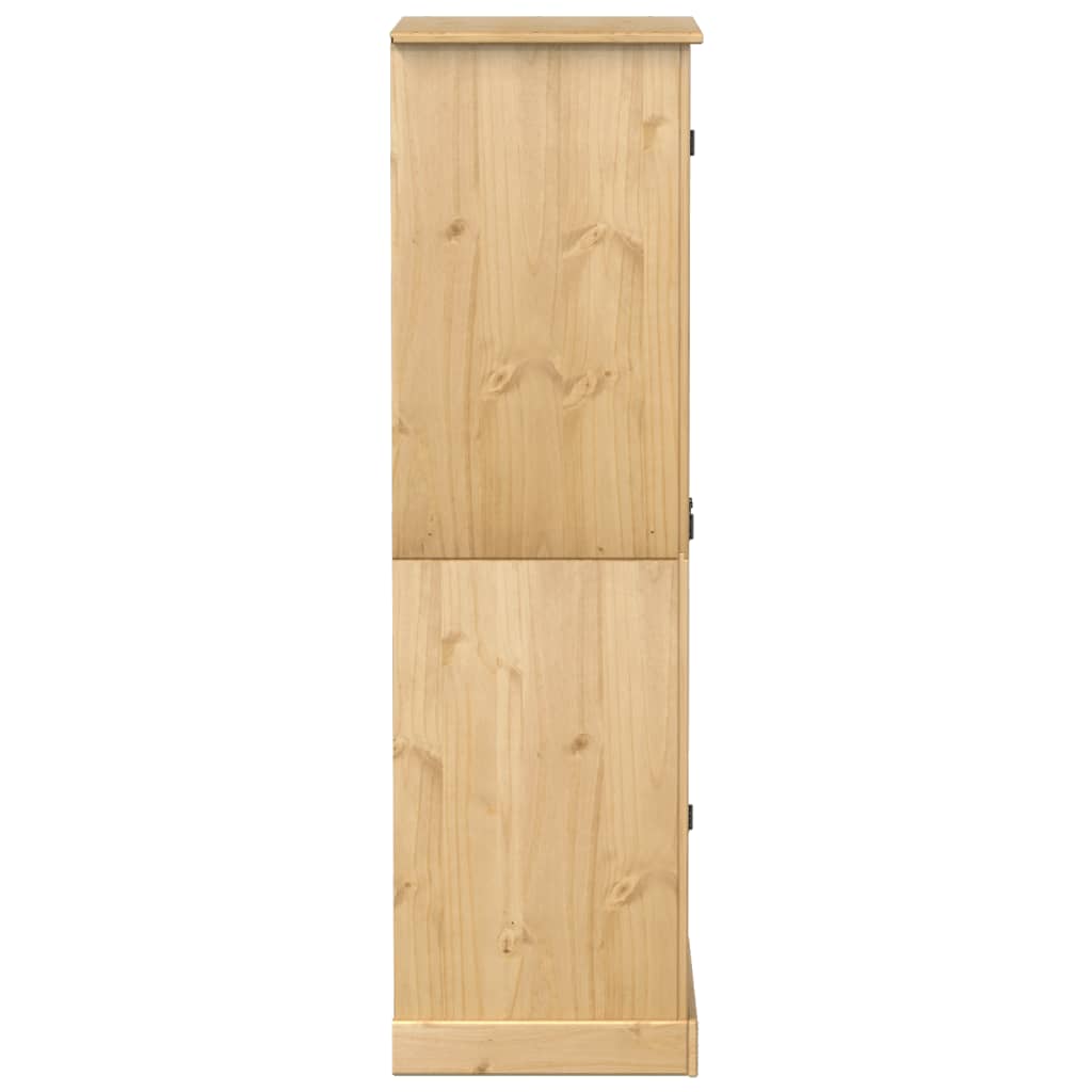 Garde-robe Corona 76x50x170 cm bois de pin massif