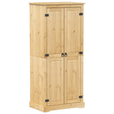 Garde-robe Corona 76x50x170 cm bois de pin massif