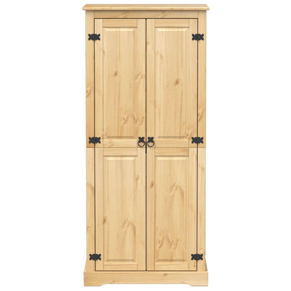 Garde-robe Corona 76x50x170 cm bois de pin massif