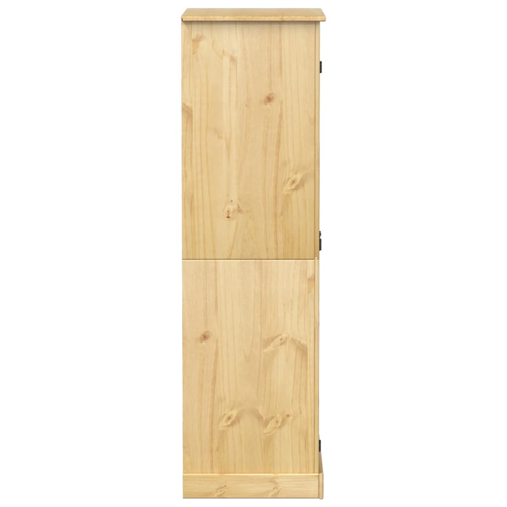 Garde-robe Corona 76x50x170 cm bois de pin massif