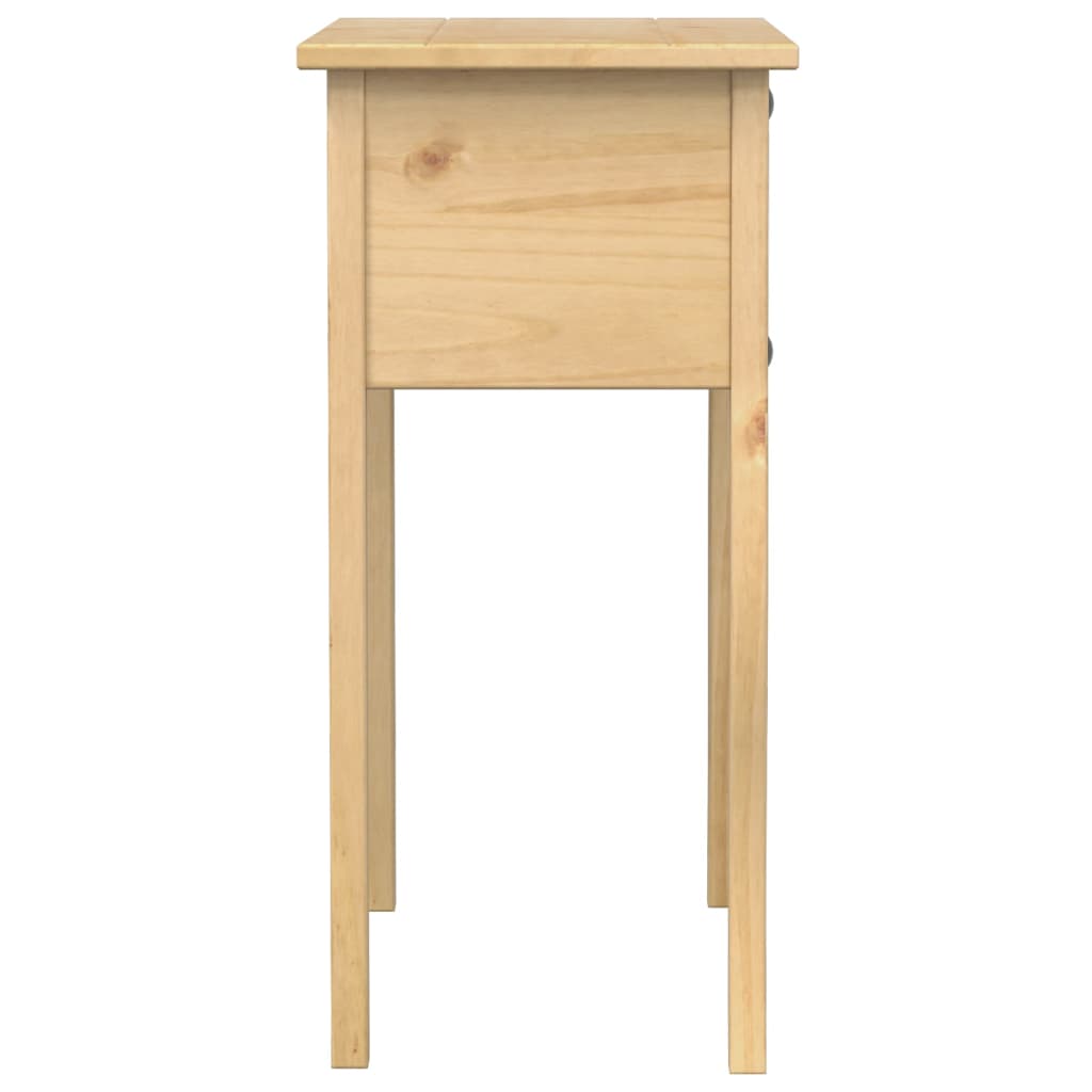 Table console Corona 73x35x73 cm bois de pin massif