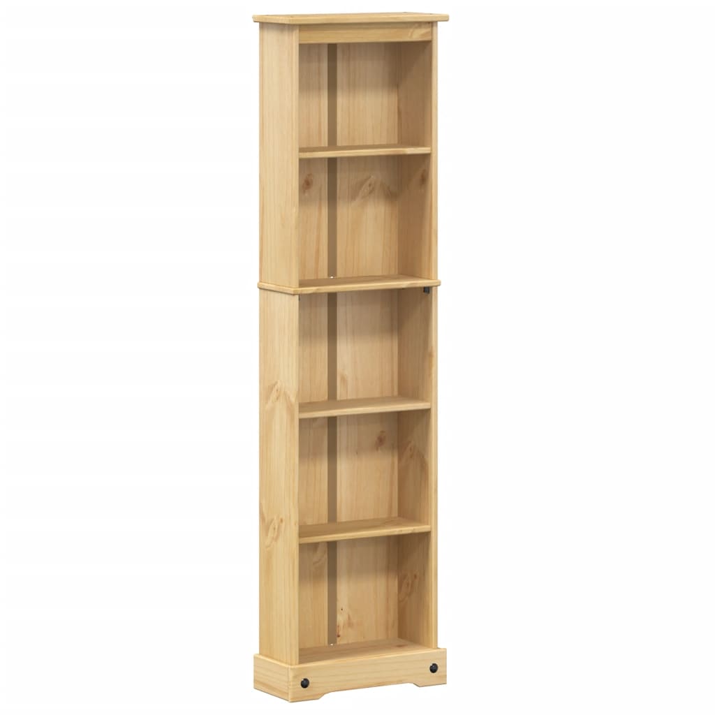 Bibliothèque Corona 46x20x170 cm bois de pin massif