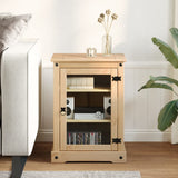 Meuble HiFi Corona 60x50x82 cm bois de pin massif