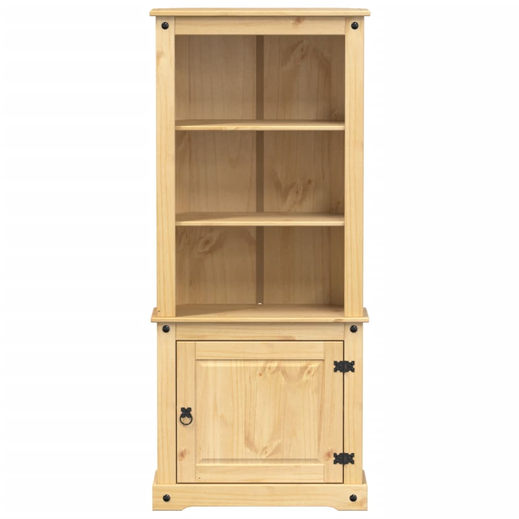 Buffet haut Corona 74x38x170 cm bois de pin massif