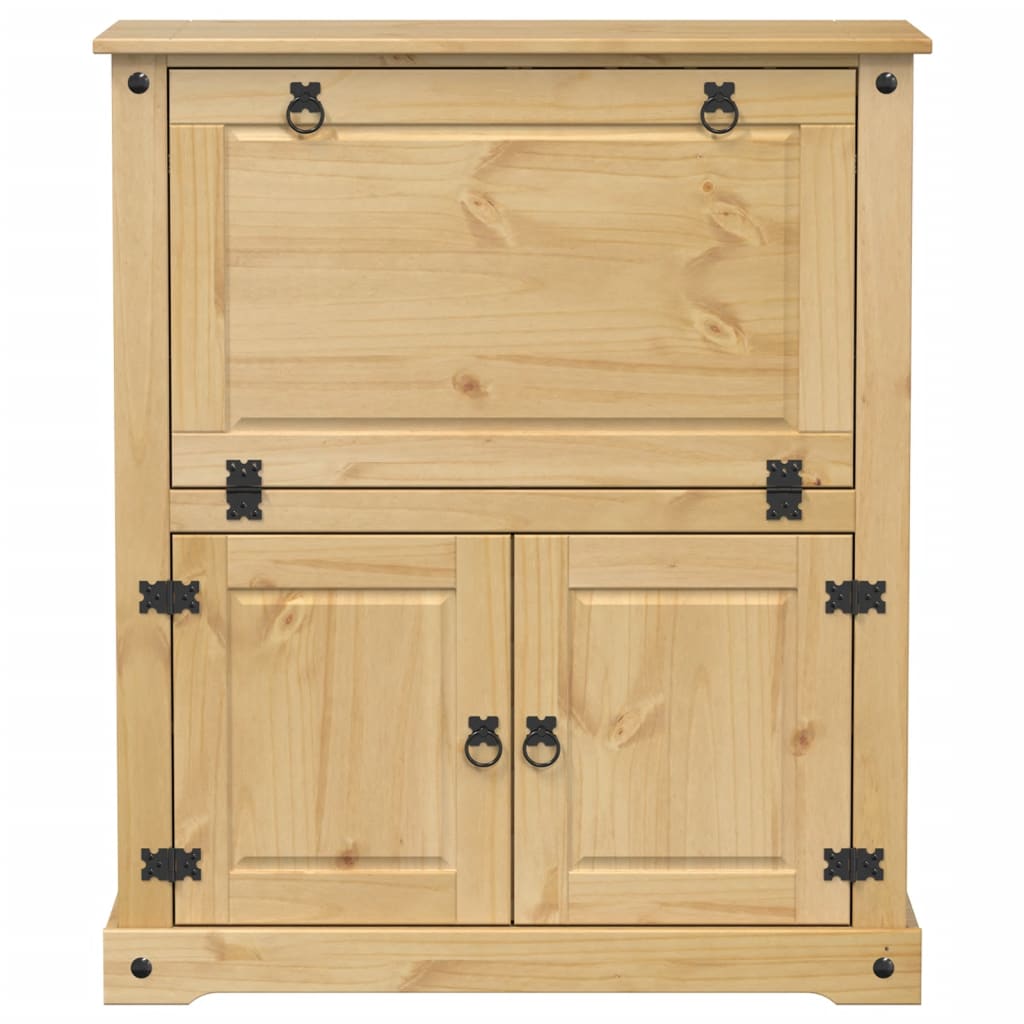 Armoire à vin Corona 97x45x114 cm bois de pin massif