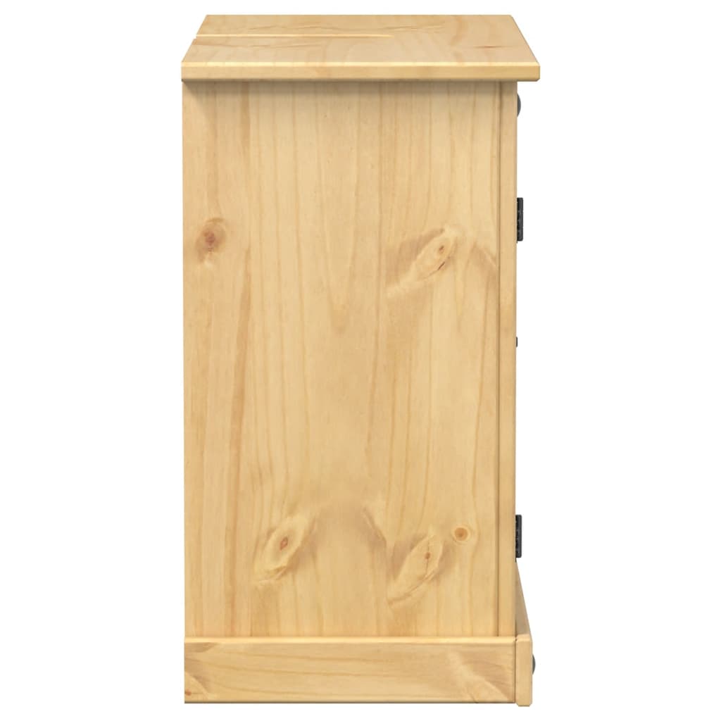 Armoire lavabo de salle de bain Corona bois de pin massif