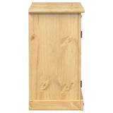 Armoire lavabo de salle de bain Corona bois de pin massif