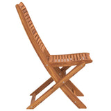 Chaises pliantes de jardin lot de 2 bois d'acacia solide