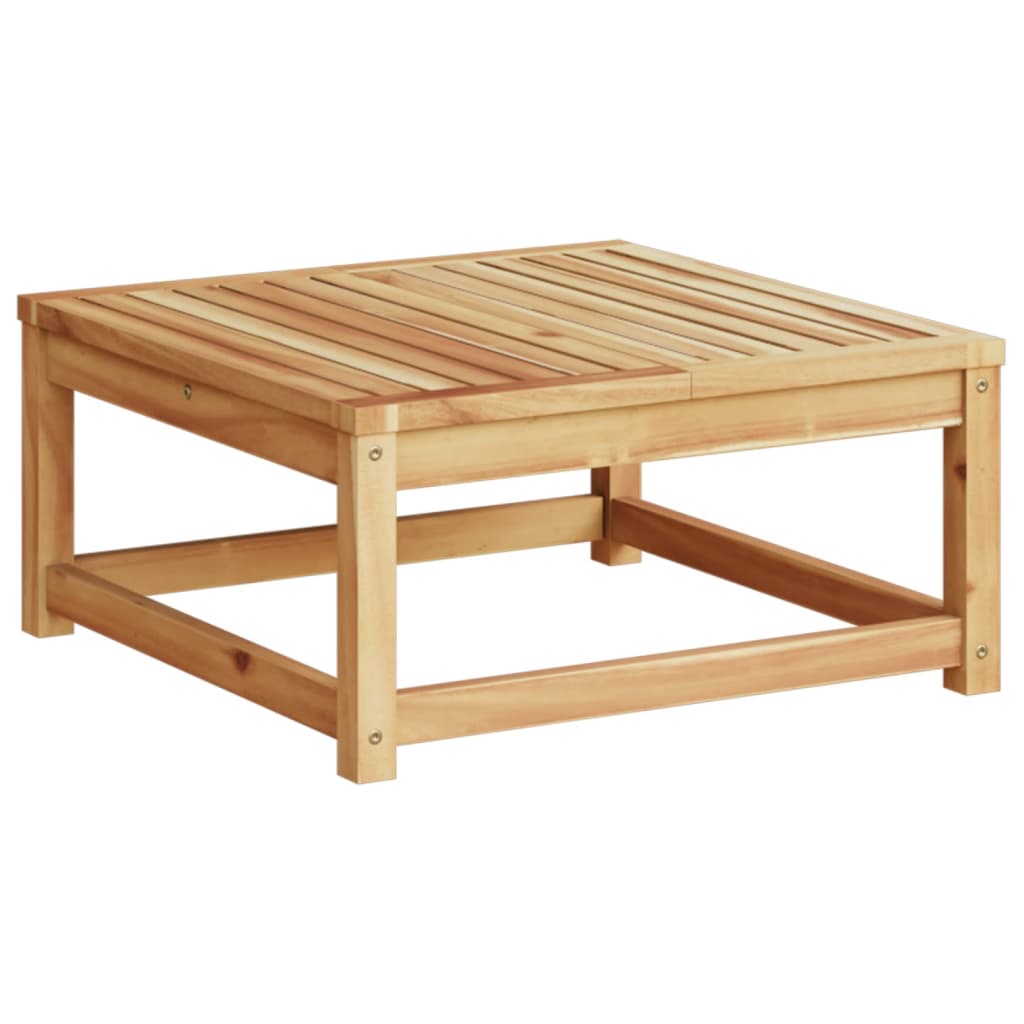 Table de jardin 63x63x30 cm bois d'acacia solide