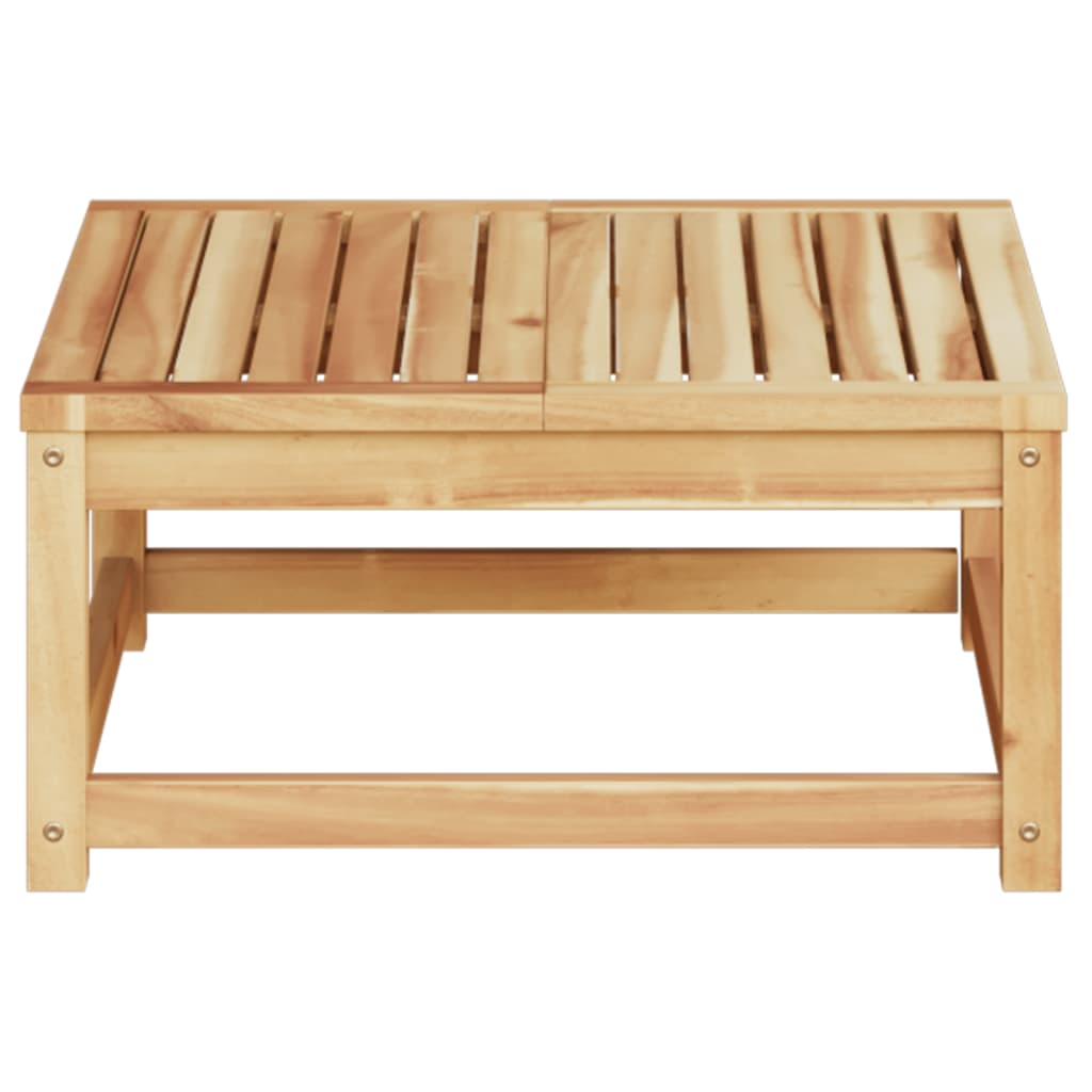 Table de jardin 63x63x30 cm bois d'acacia solide