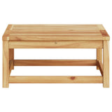 Table de jardin 63x63x30 cm bois d'acacia solide