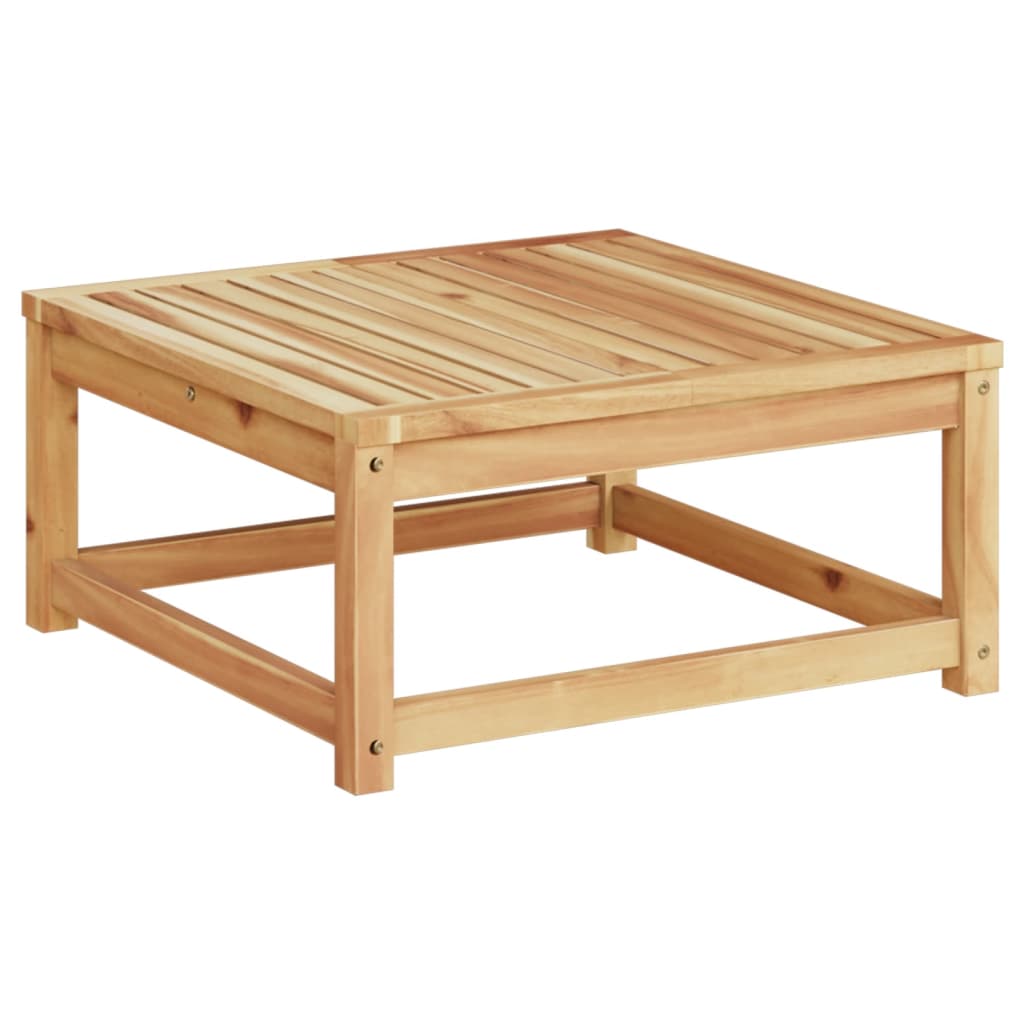 Table de jardin 63x63x30 cm bois d'acacia solide