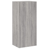 Armoires murales TV 5 pcs sonoma gris bois d'ingénierie