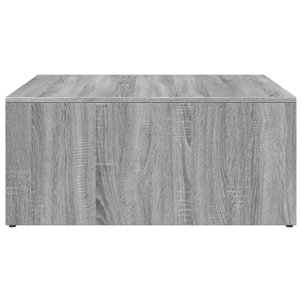 Nesting Coffee Tables 2pcs Sonoma Gray Engineered Wood Metal