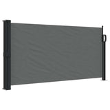 Retractable side awning anthracite 100x300 cm