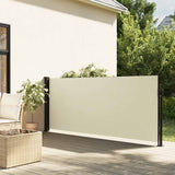 Retractable side awning cream 120x300 cm