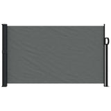 Retractable side awning anthracite 117x300 cm