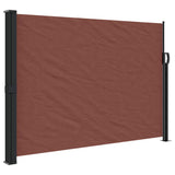 Brown retractable side awning 140x300 cm