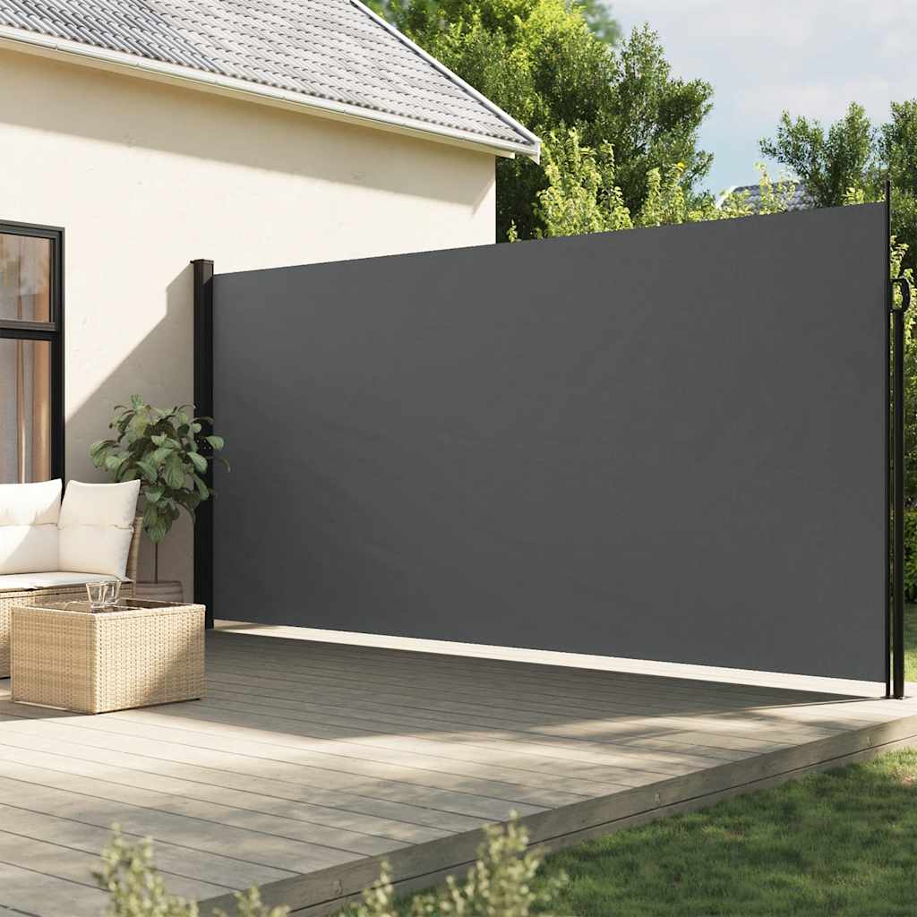 Auvent latéral rétractable anthracite 200x300 cm