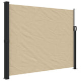 Retractable side awning beige 160x500 cm