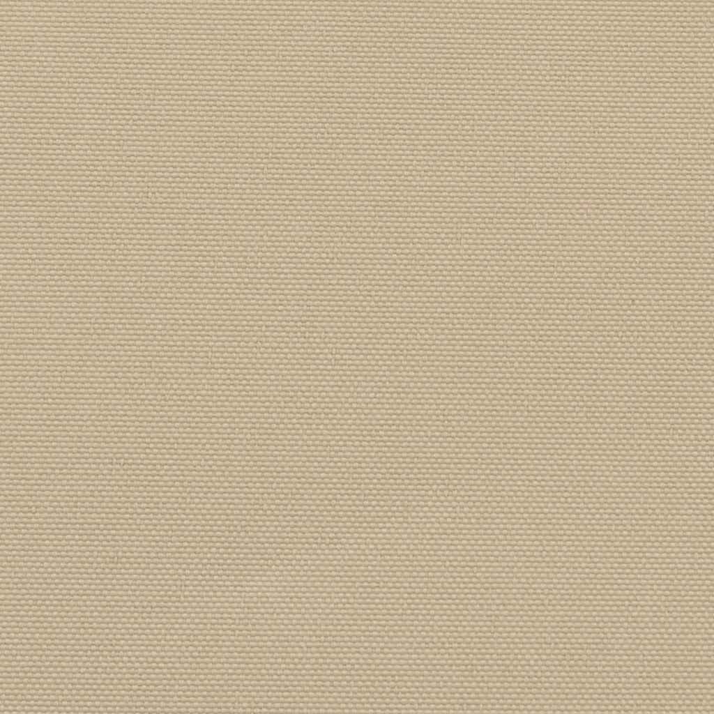 Auvent latéral rétractable beige 120x600 cm