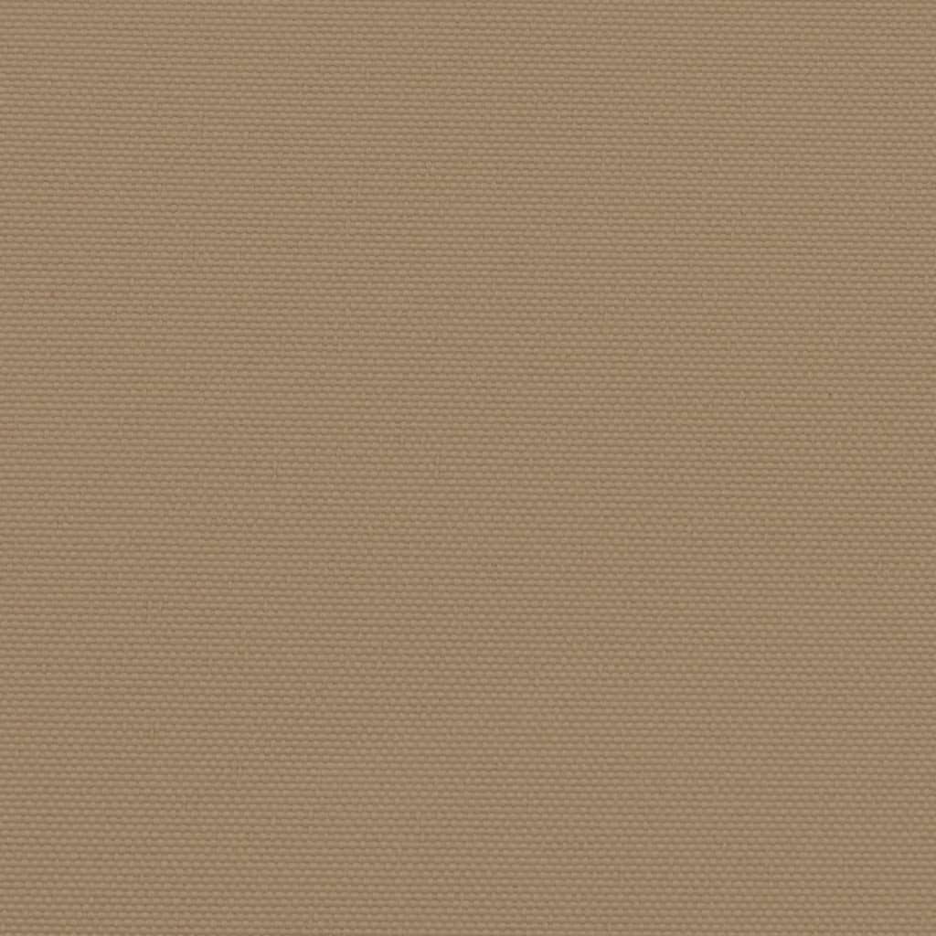 Auvent latéral rétractable taupe 200x600 cm