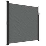 Retractable side awning anthracite 200x600 cm