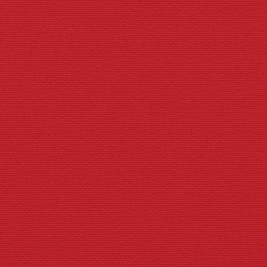 Auvent latéral rétractable rouge 180x1200 cm