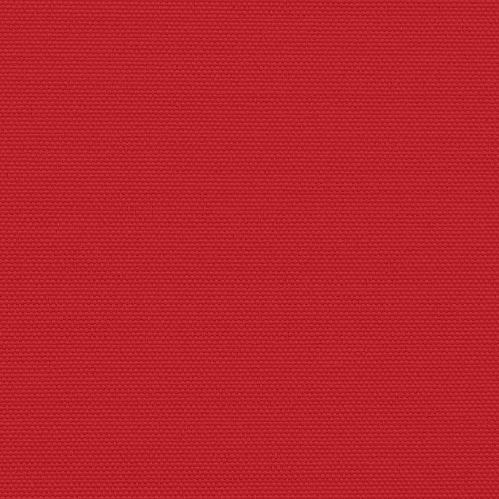 Auvent latéral rétractable Rouge 200x1200 cm