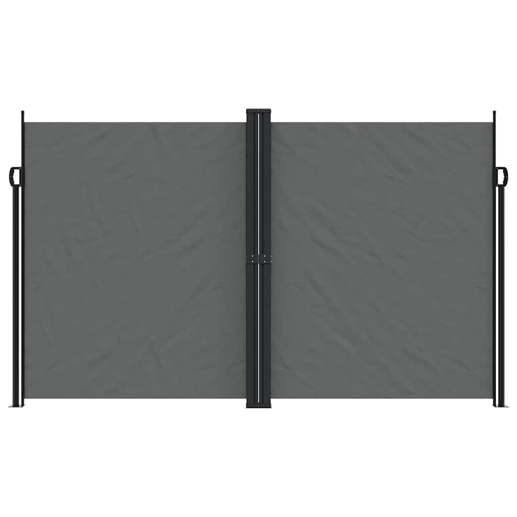 Auvent latéral rétractable Anthracite 200x1200 cm