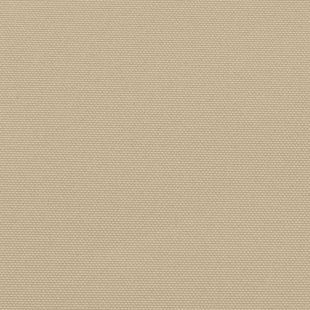 Auvent latéral rétractable beige 200x1200 cm