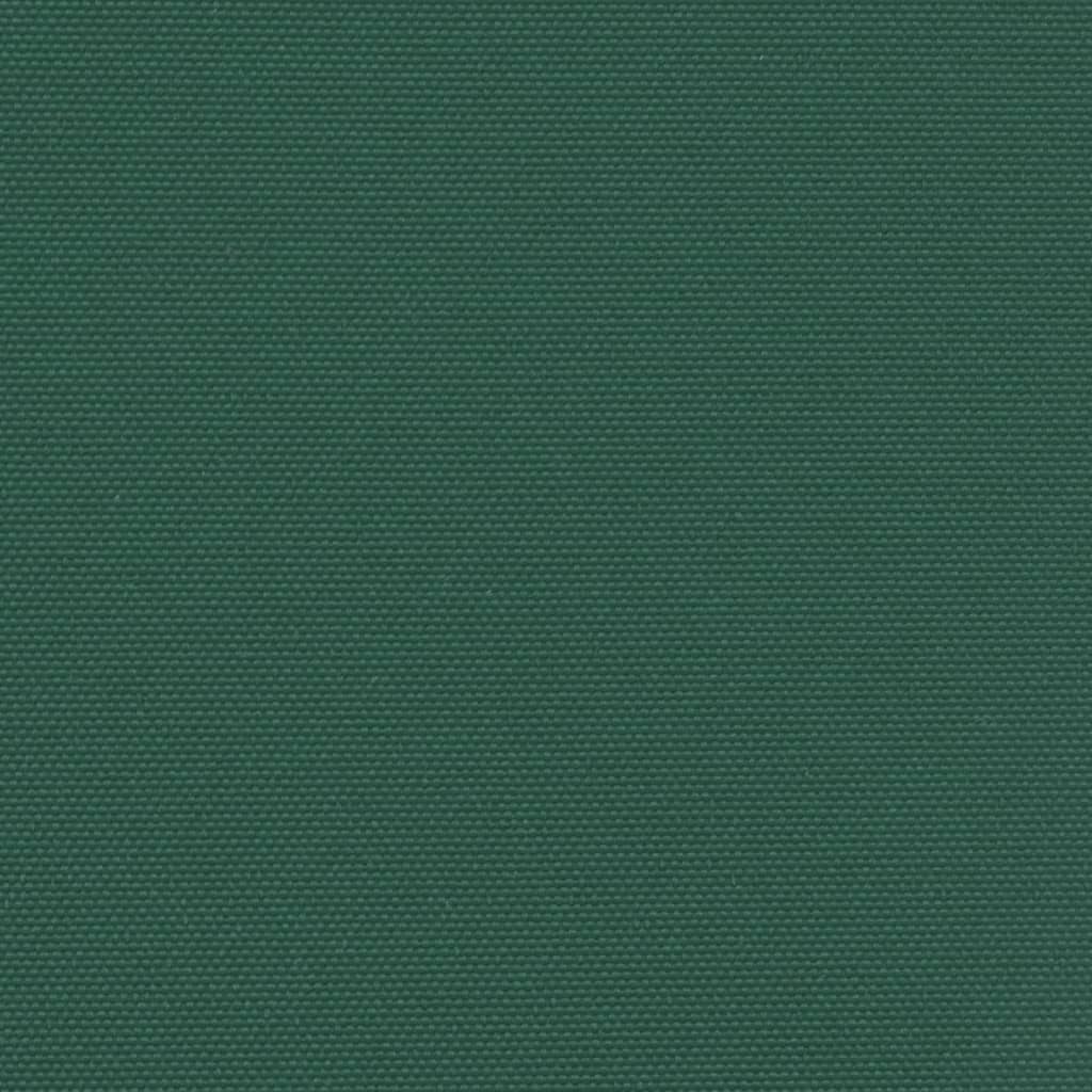 Auvent latéral rétractable vert foncé 200x1200 cm