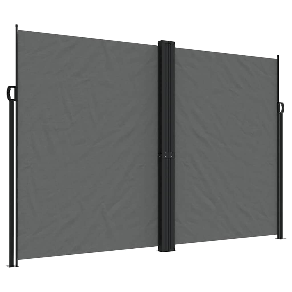 Auvent latéral rétractable Anthracite 220x1200 cm