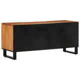 Meuble TV 105x34x46 cm bois d'acacia massif