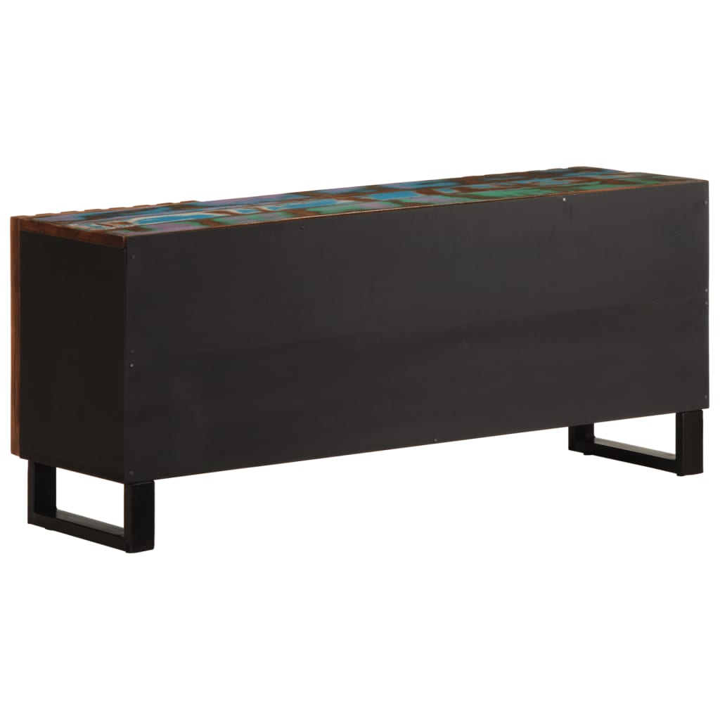 Meuble TV 105x34x46 cm bois d'acacia massif