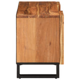 Meuble TV 100x34x46 cm bois d'acacia massif