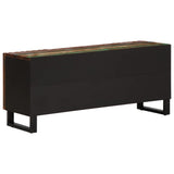 Meuble TV 100x34x46 cm bois d'acacia massif