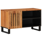 Meuble TV 80x34x46 cm bois d'acacia massif