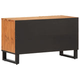 Meuble TV 80x34x46 cm bois d'acacia massif