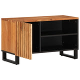 Meuble TV 80x34x46 cm bois d'acacia massif