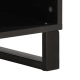 Meuble TV 80x34x46 cm bois massif de manguier