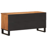 Meuble TV 100x34x46 cm bois d'acacia massif