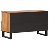 Meuble TV 80x34x46 cm bois d'acacia massif