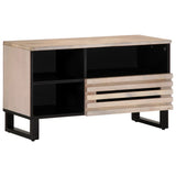 TV-Schrank 80x34x46 cm aus massivem Mangoholz