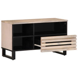 TV-Schrank 80x34x46 cm aus massivem Mangoholz