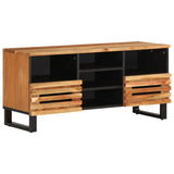 TV-Schrank 100x34x46 cm aus massivem Akazienholz